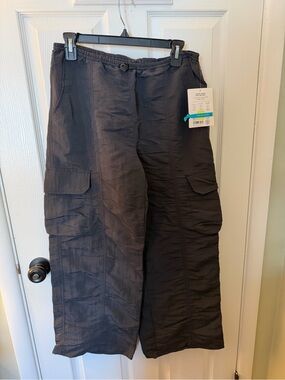 Athleta Girl Wide Leg Cargo Pants sz 16